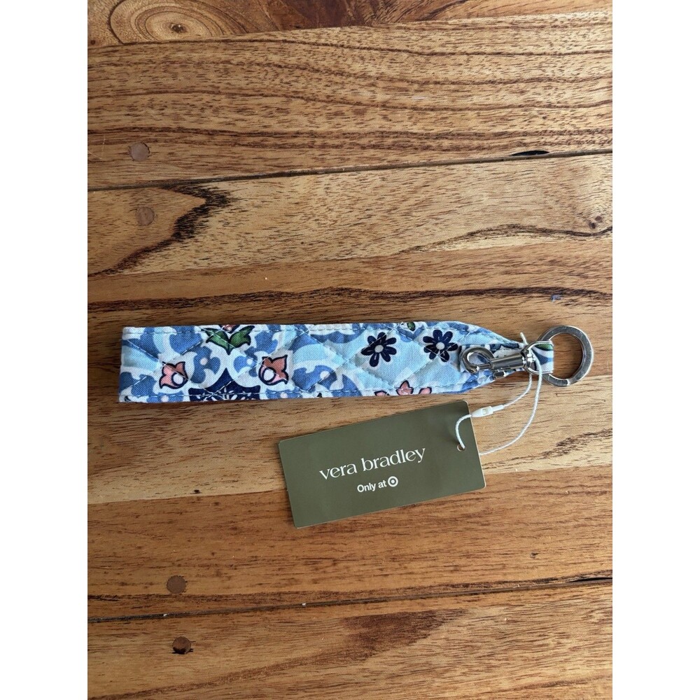 Vera Bradley Lisbon Sky Medallion Bracelet Strap Light Blue